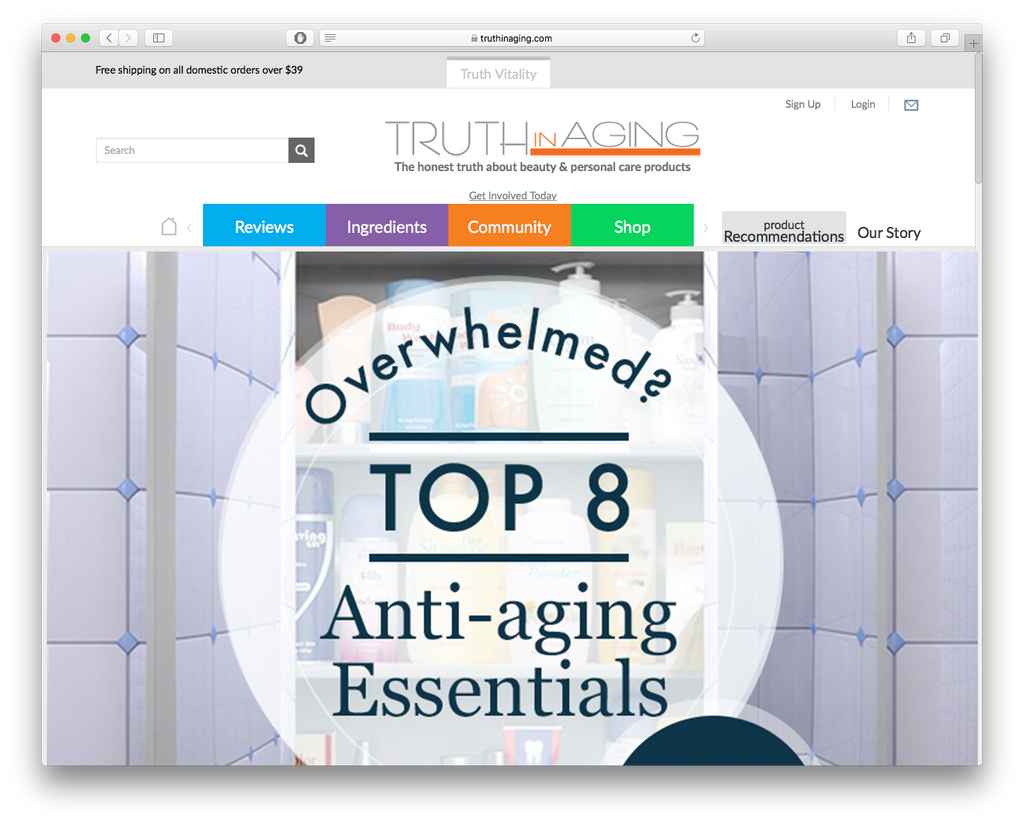 Our Top 8 Anti-Aging Essentials - Truth in Aging